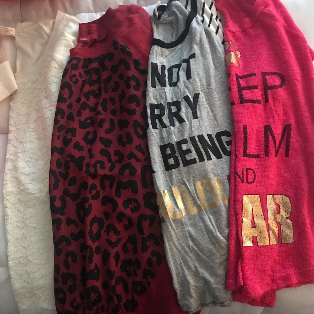 Ladies shirts size medium/large